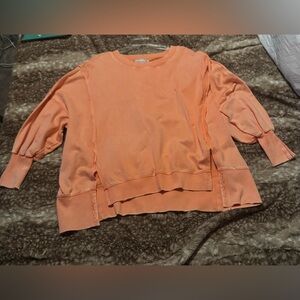 Zenana Outfitters Orange Sweatshirt